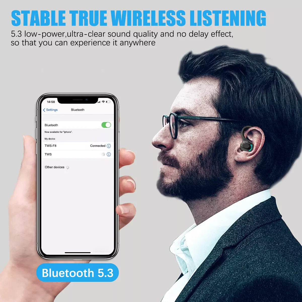 Translator Earbuds 144 Languages Real Time Online/Offline Translation Earphones