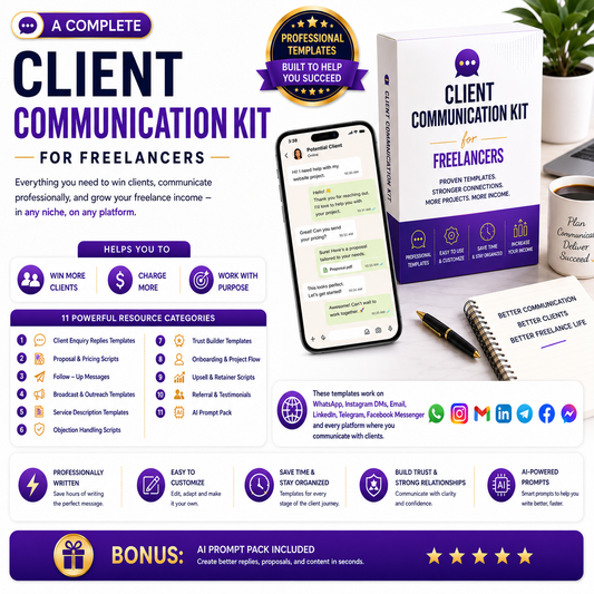 Client Communication Kit for Freelancers