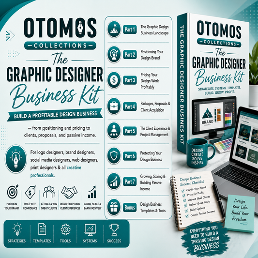 The Graphic Designer Business Kit by OTOMOS Collections