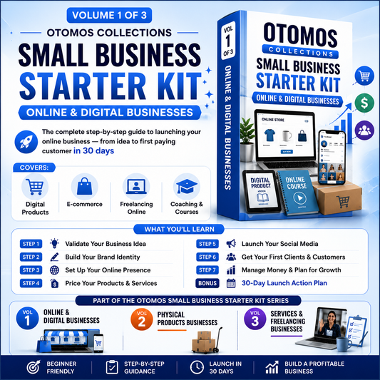 Small Business Starter Kit – Online & Digital Businesses (Vol 1 of 3)